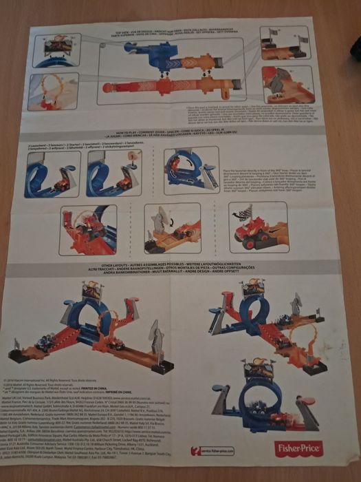 Pista carros Blaze Monster Machines