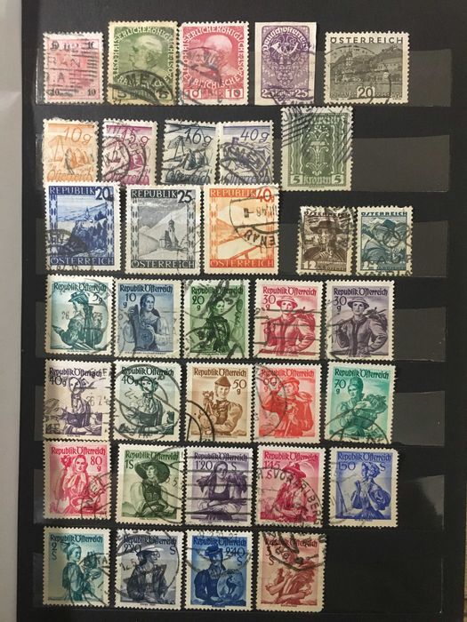 Почтові марки Старой Європи до 1950 року