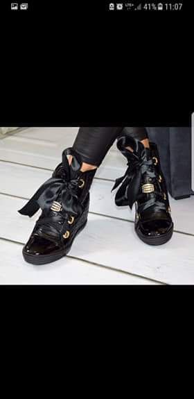 Elegancki buty sneakersy lakierowane wiosna 37 38 39