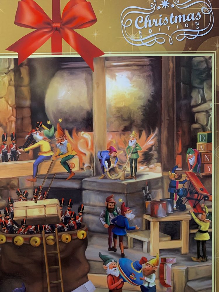 Puzzle „ Pracownia św. Mikołaja”, 1000 elementów, King