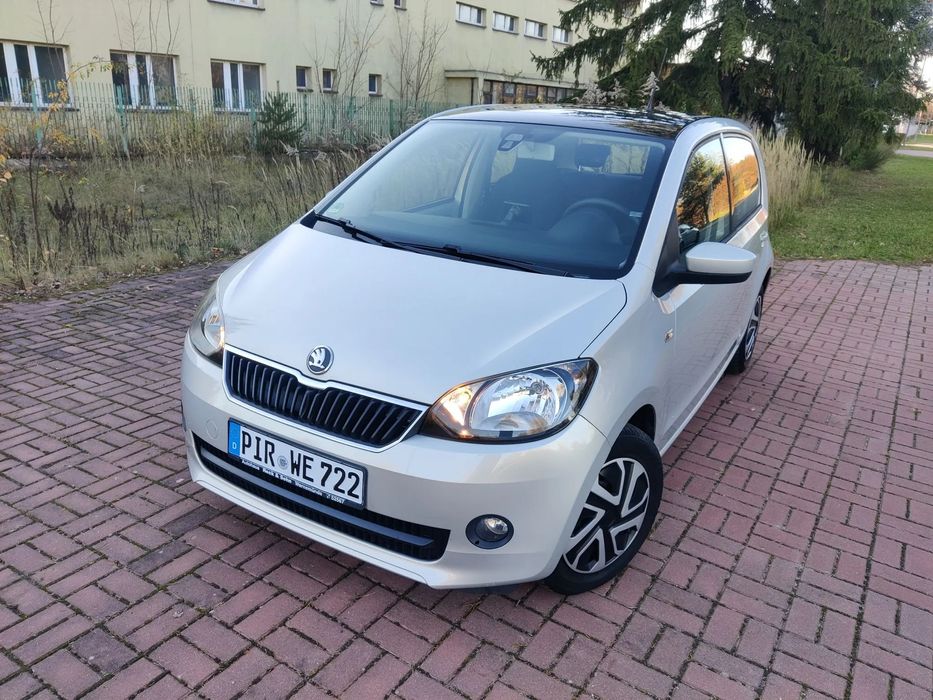 Skoda Citigo Jak-nowy*110tyś*Aso*Panorama*Automat*Nawi*G-siedzenia*O.Lakier*