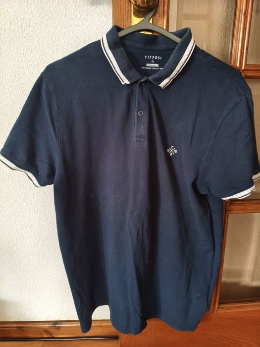 Sweat azul escuro da marca Tiffosi TAM M