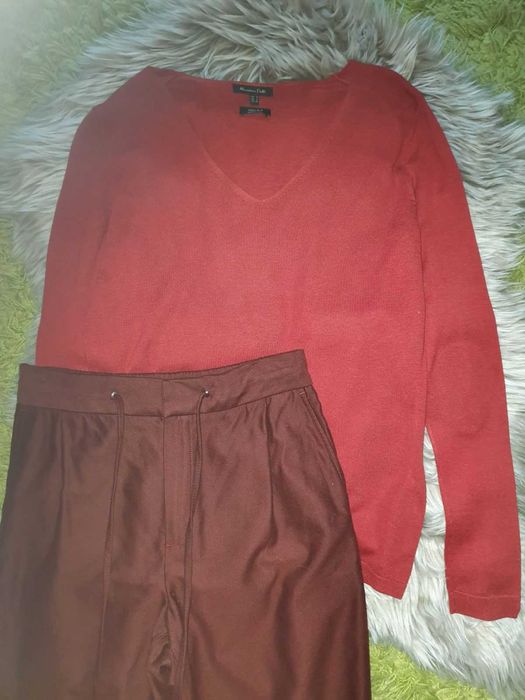 Шелковый свитер Massimo Dutti