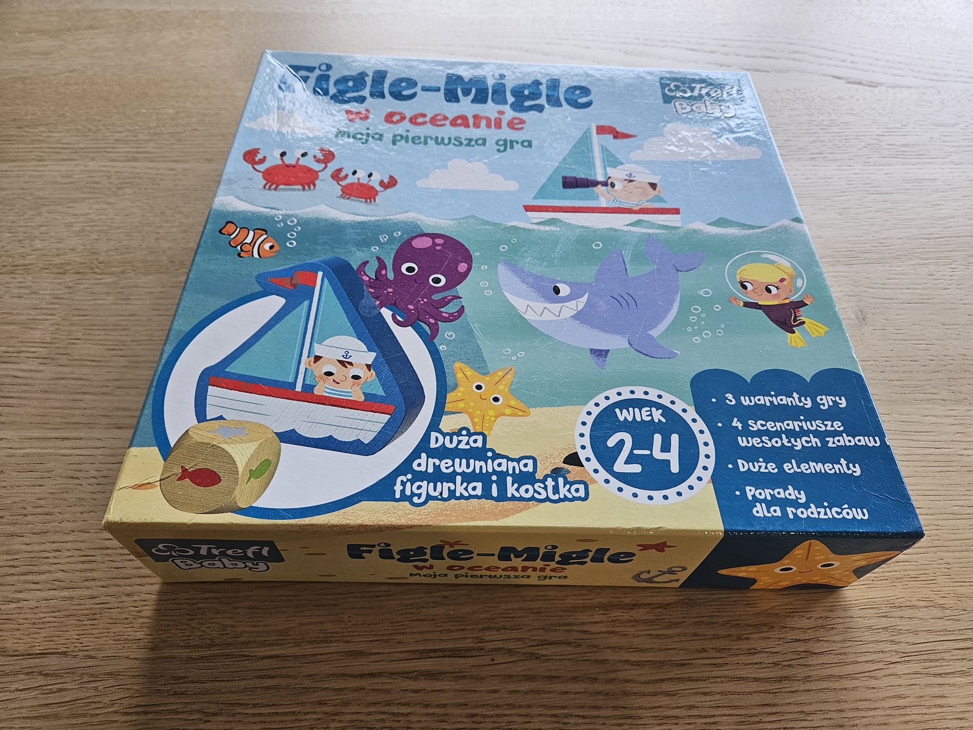 Gra Figle-migle w oceanie 2+, Trefl