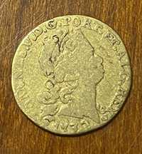 Moeda ouro D. JOAO V 1/2 Esc. 1732