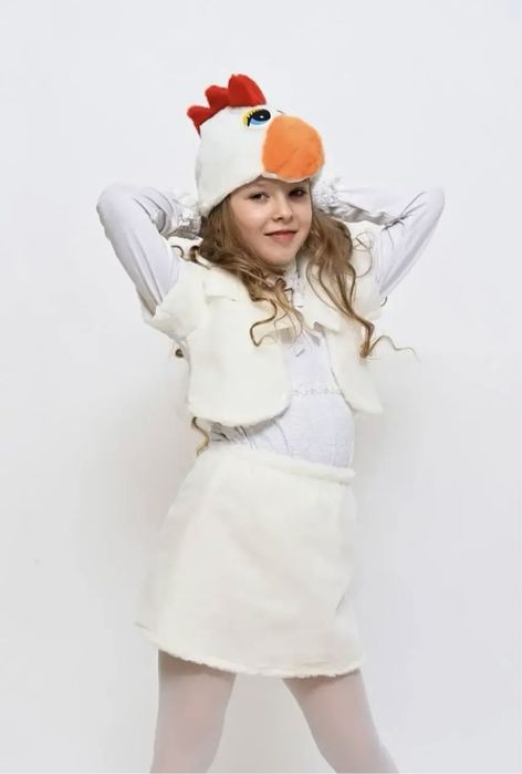 Костюм курочки для дівчинки 116-128
