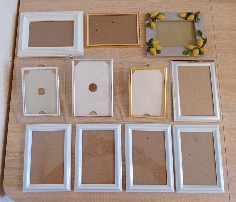 Ramki na zdjęcia 10 sztuk + 1 gratis