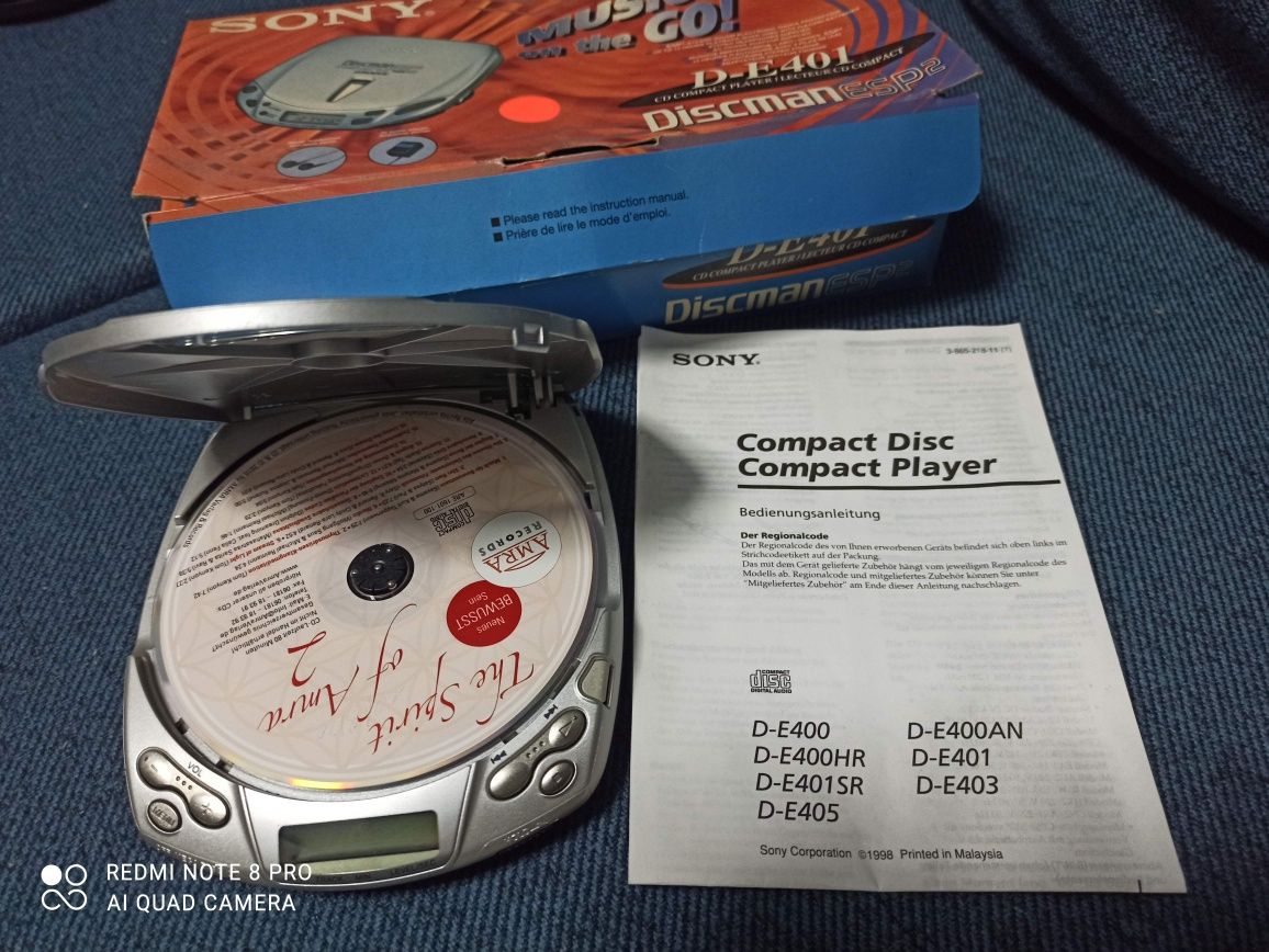 Discman sony d-191