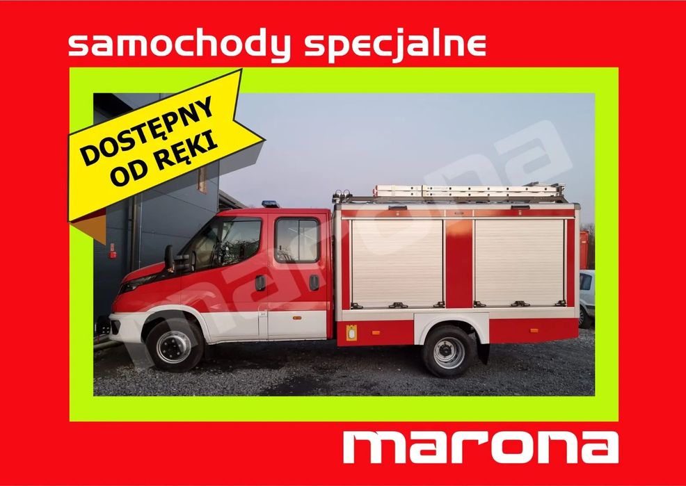 Iveco Daily  strażacki, ratowniczy, lekki, straż pożarna, techniczny, pożarniczy