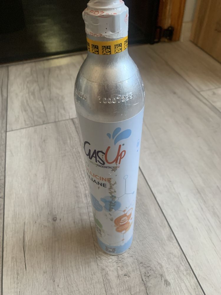 Butla Soda Stream niebieska pełna