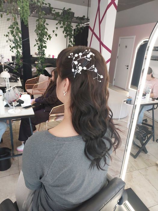 Прикраса кріти заколка на волосся весільна