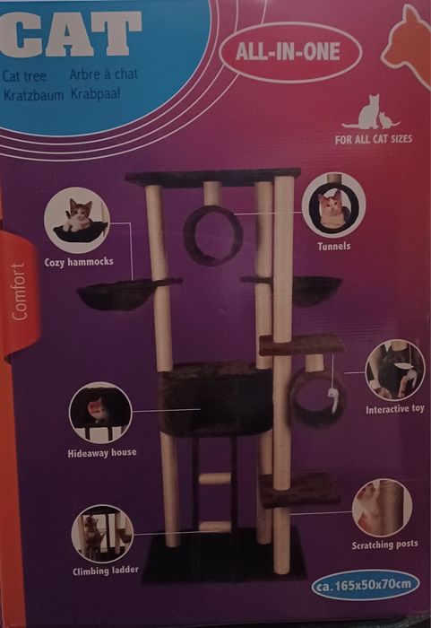 Drapak dla kota stan nowe