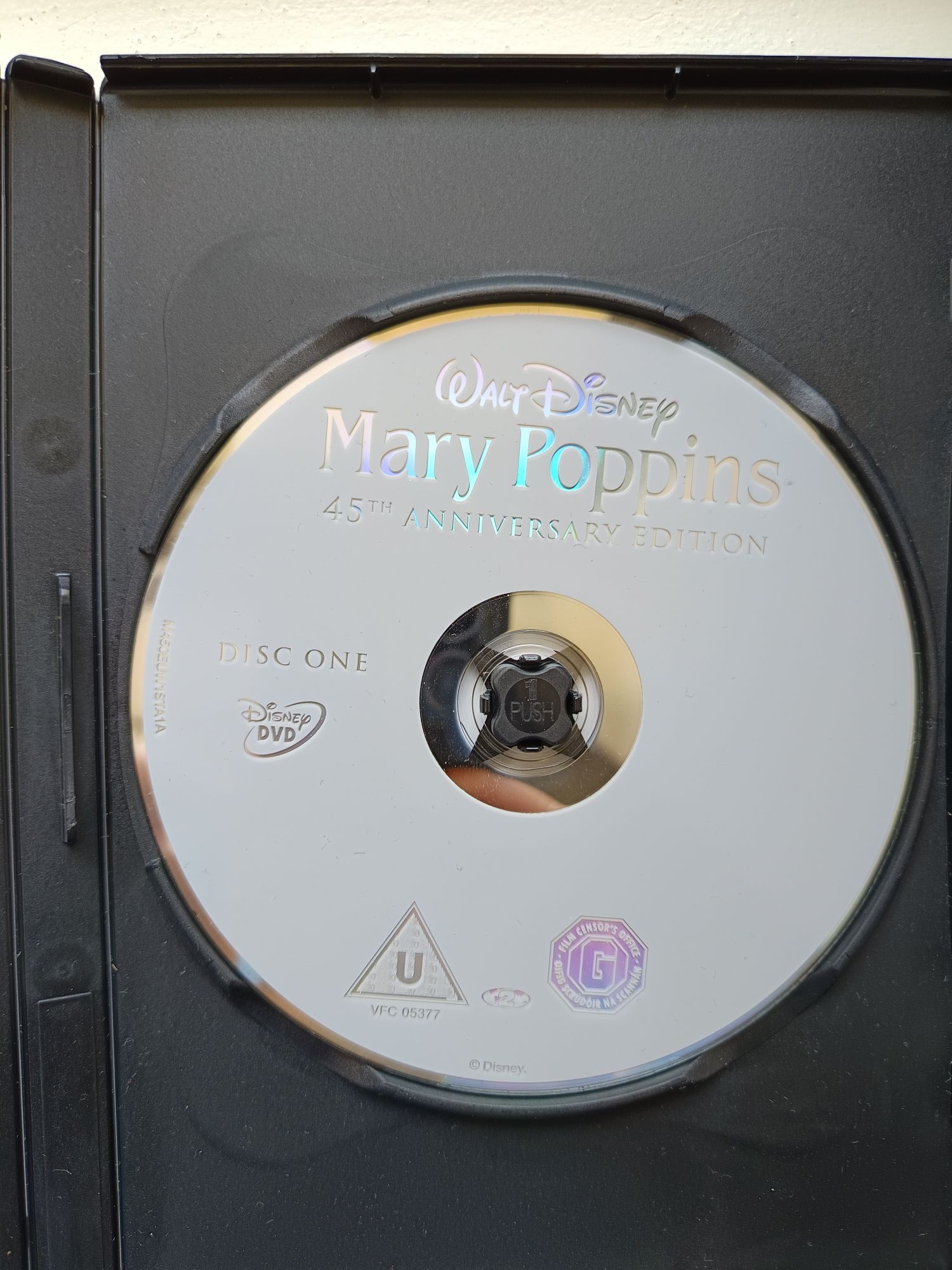 DVD Disney mary poppins