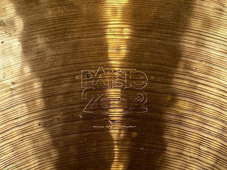 Paiste 2002 Ride 20” Black Label Vintage 74’ Talerz blacha do perkusji