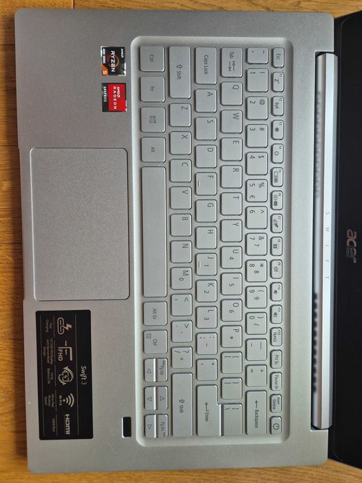 Laptop Acer Swift3, 14 ", AMD Ryzen™ 5, 16 GB RAM, 512 GB SSD, Win 11