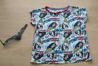 Bluzka t-shirt Wonder Woman+ opaska r.134-140