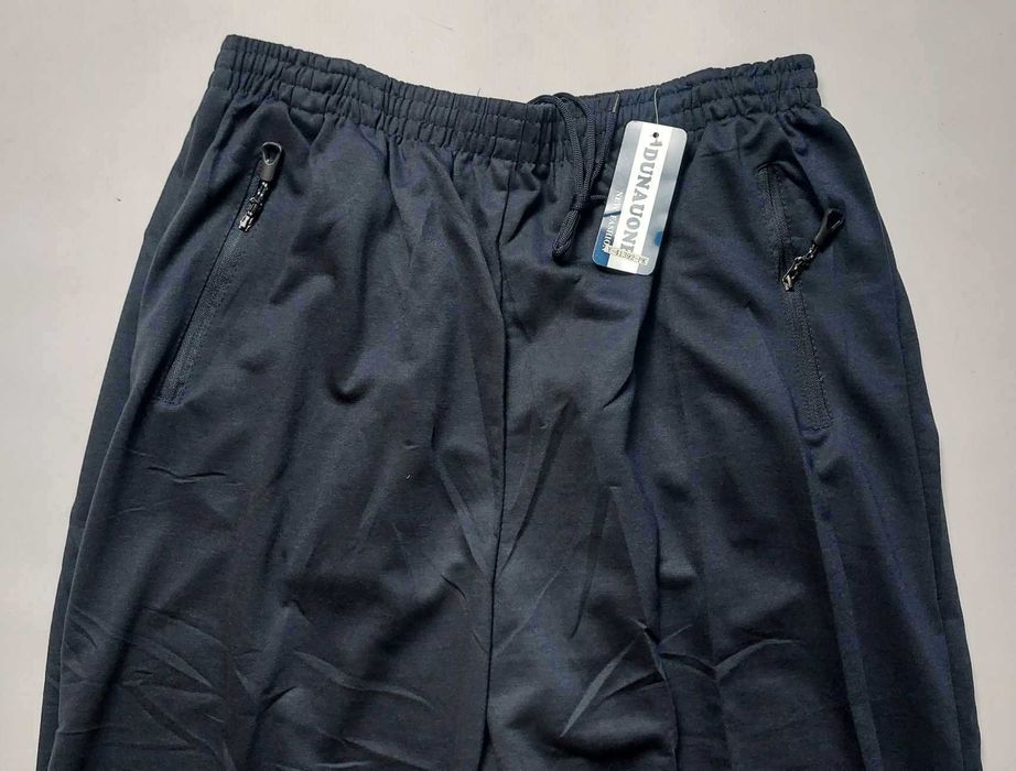 Spodnie męskie dresowe bez ściagaczy g Dun Y-41392 r 5XL pas do 128 cm