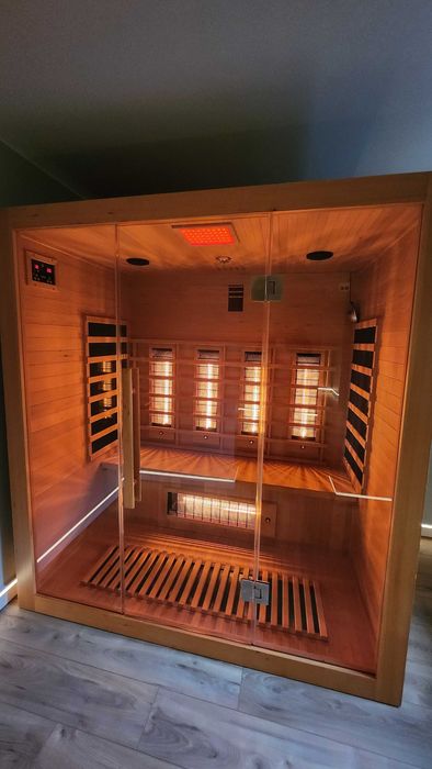 Sauna Sucha Infrared na Podczerwień 175 x 120 3-4 osobowa