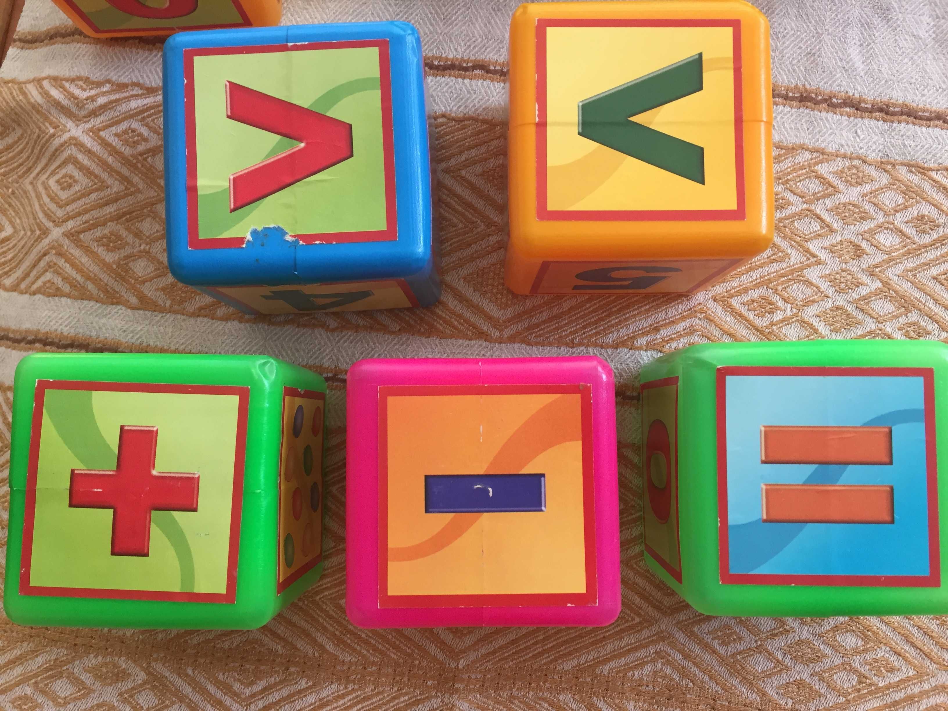 Кубики для розвитку дитини: кольори, цифри, рахунок