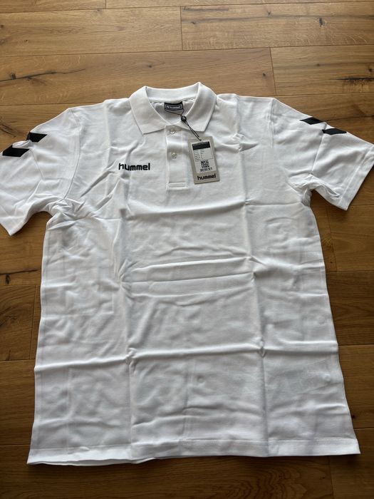 Hummel męska koszulka polo 100% bawelna rozmiar M