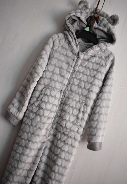 Piżama polarowa 110 116 jednoczęściowa kigurumi onesie kombinezon