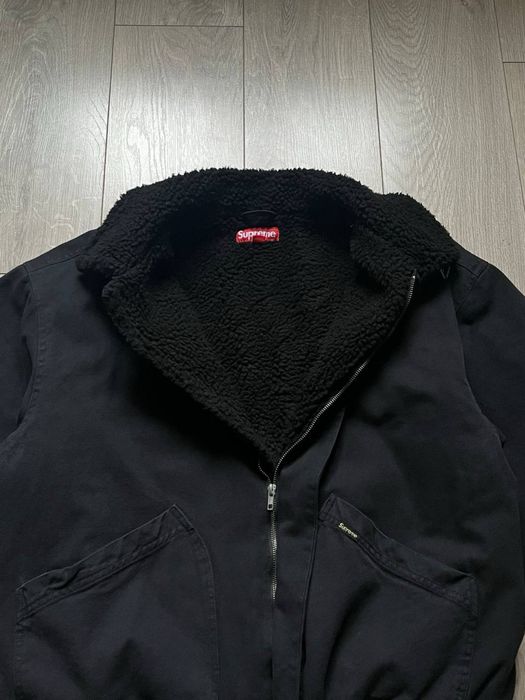 SUPREME bomber jacket 2024ʼ x Alpha Industries бомбер утеплений
