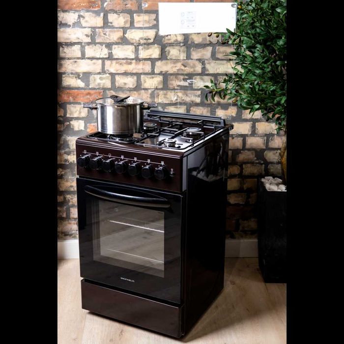 Плита комбинированная GRUNHELM FG5612BR Безкоштовна доставка Київ