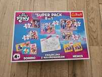 Puzzle Domino Memory Trefl My Little Pony 8w1