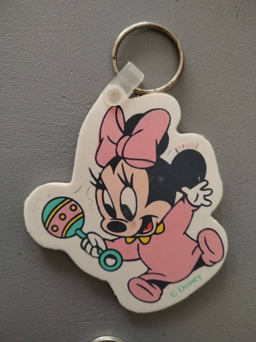 5 Porta-chaves Disney anos 80