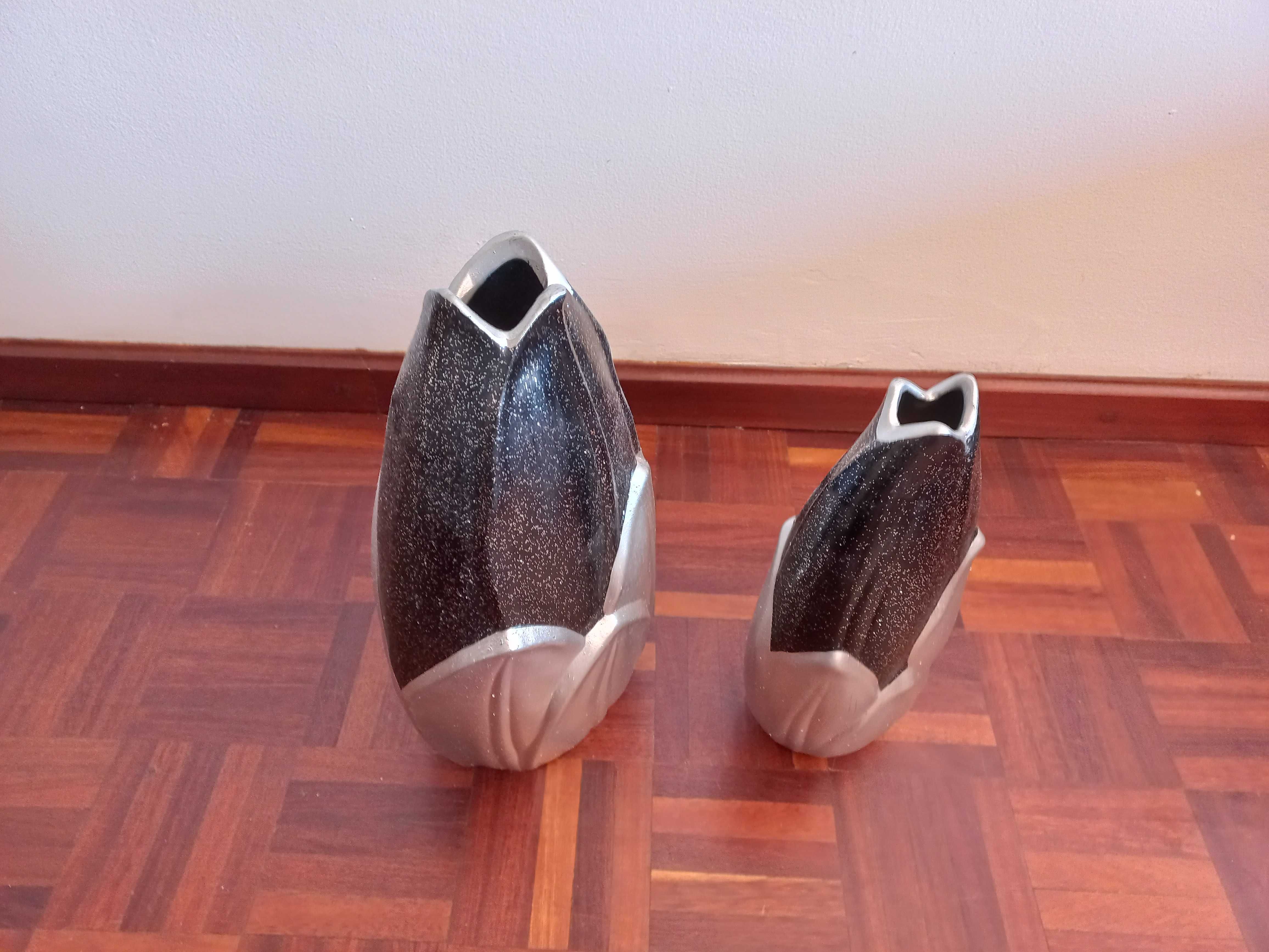 Vasos de cerâmica decorativo