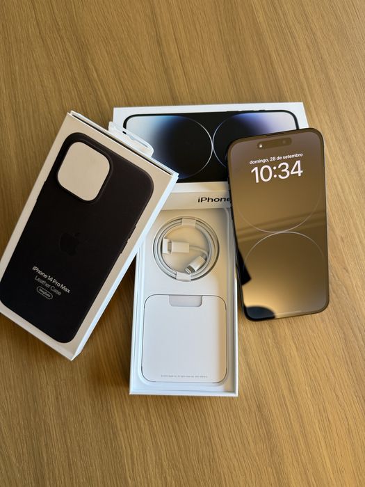 Iphone 14 Pro Max 128GB Preto - Como Novo