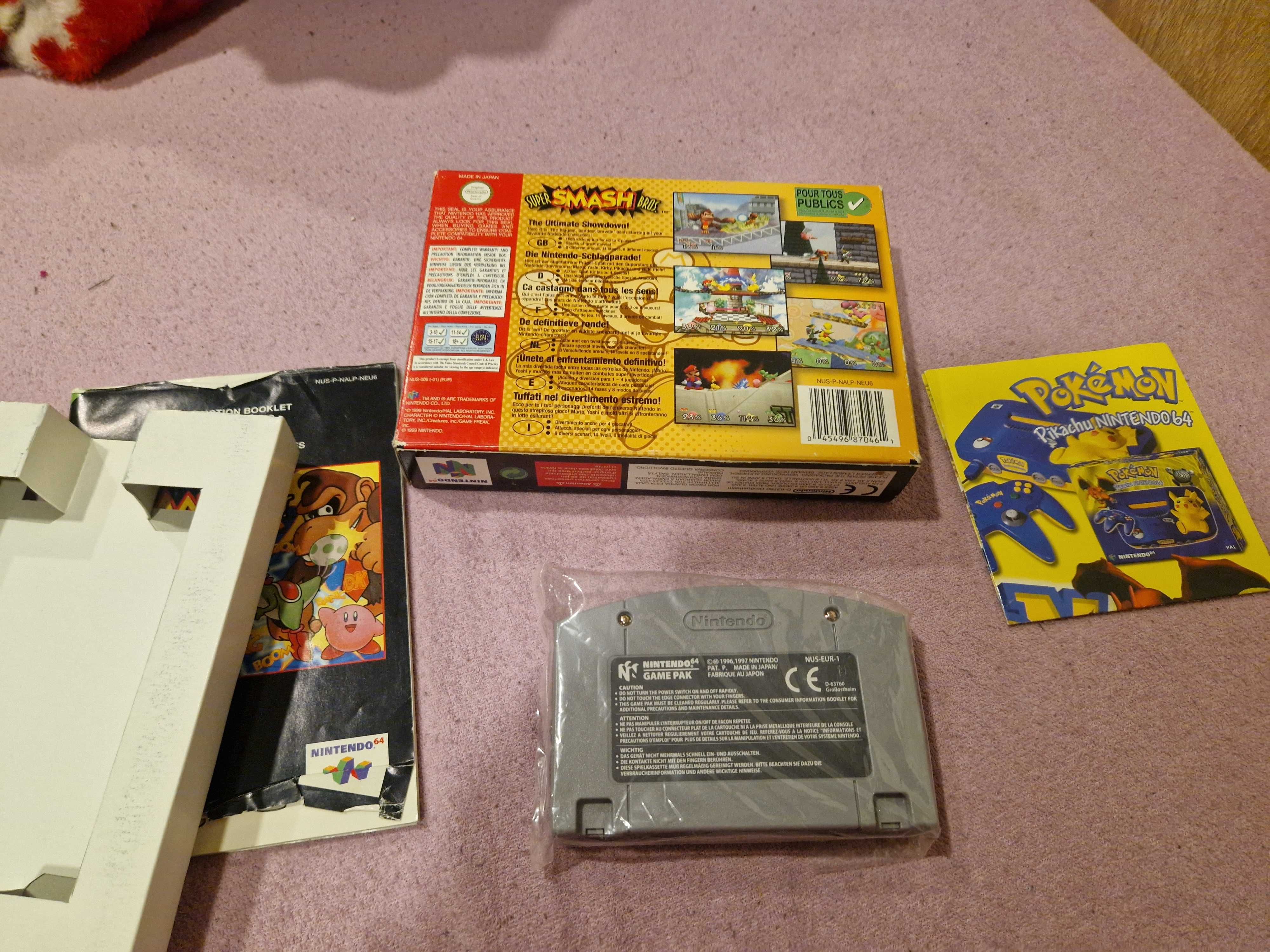 Gra Super Mario Smash Bros na Nintendo 64, N64