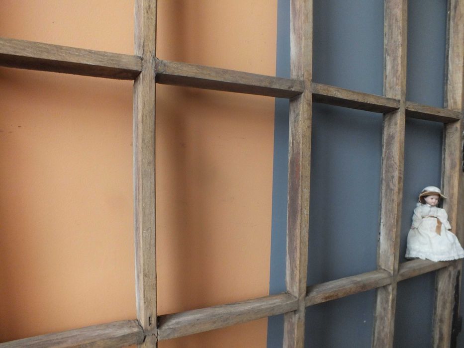 Stare okna drewniane--około 1890 rok---piękne