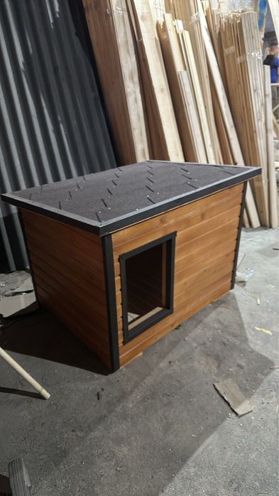 Виготовлення будок для собак різних розмірів