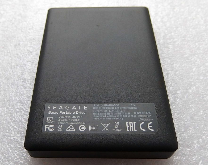 Внешний жёсткий диск Seagate Basic 1 Tb