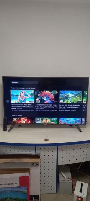 Телевізор 4к 55 дюймів