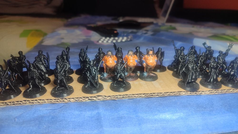 ДНД мініфігурки, 32 мм. Гіпер точний друк.