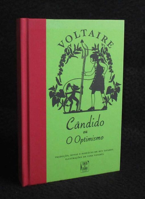 Livro Cândido ou O Optimismo Voltaire Tinta da China