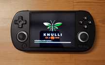 ANBERNIC RG40XX H Retro Konsola system KNULLI i 128GB karta z romami