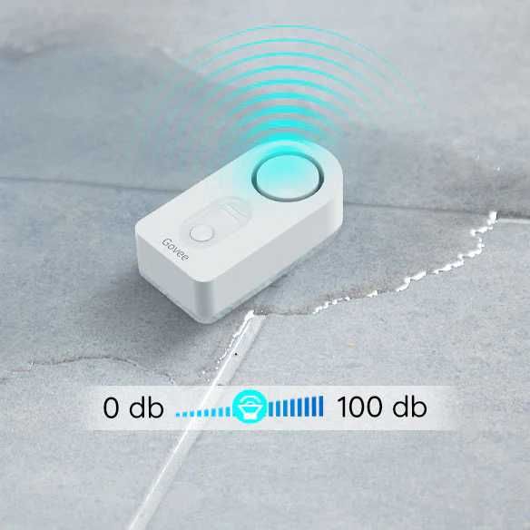 Govee H5040 WiFi Сигналізація детектор витоку води Govee WiFi датчик