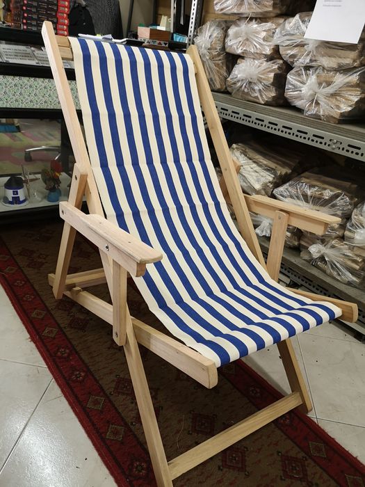 Cadeiras Descanso Madeira NOVAS em várias cores!