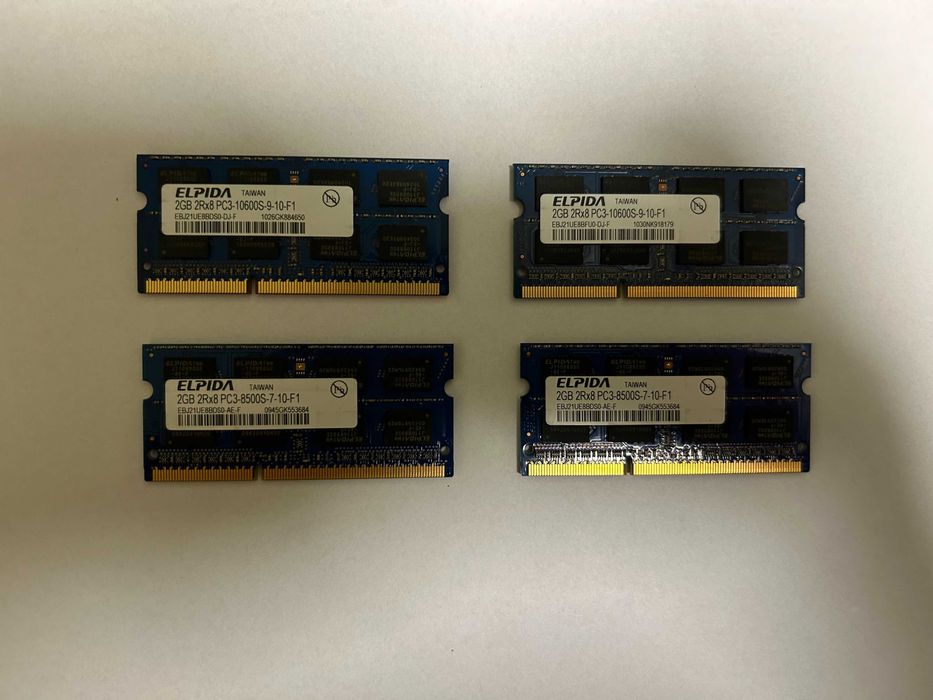 Pamięć ram 4gb ddr3 (2 x 2gb) Elpida Warszawa