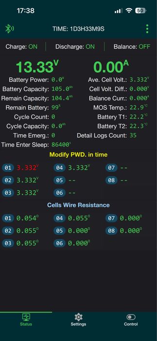 Акумулятор 12в 100А/год lifepo4 eve 105ah