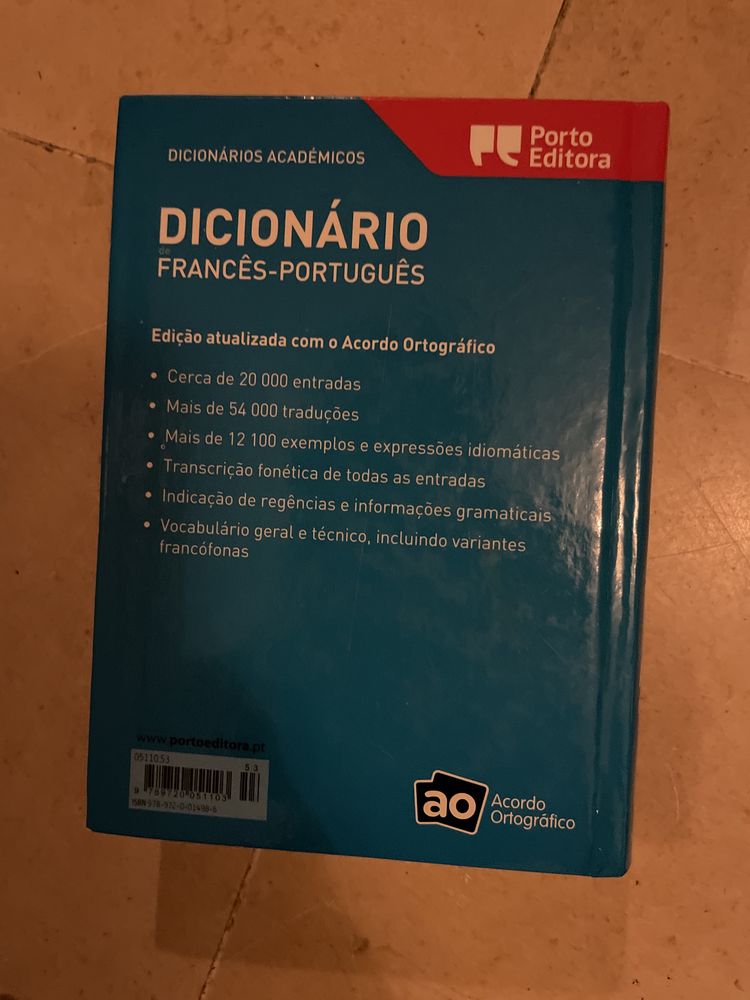 Dicionário Francês-Português da Porto Editora