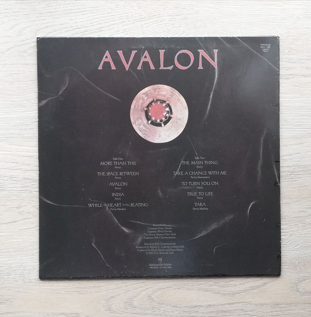 Roxy music - avalon  33rpm