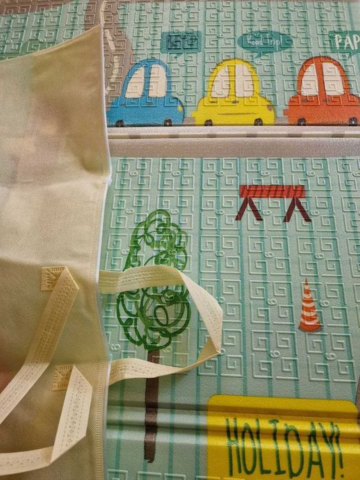 Килимок двостороній на зиму