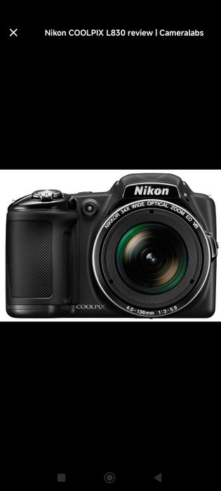 Aparat Nikon Coolpix L830 + etui