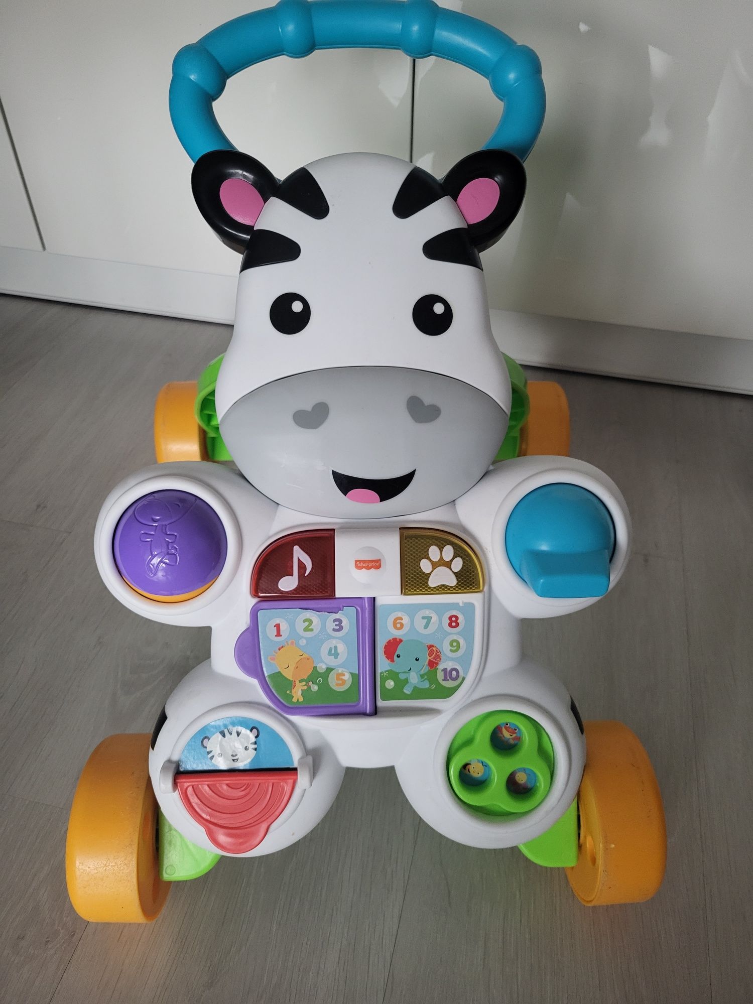 Pchacz zebra Fisher Price