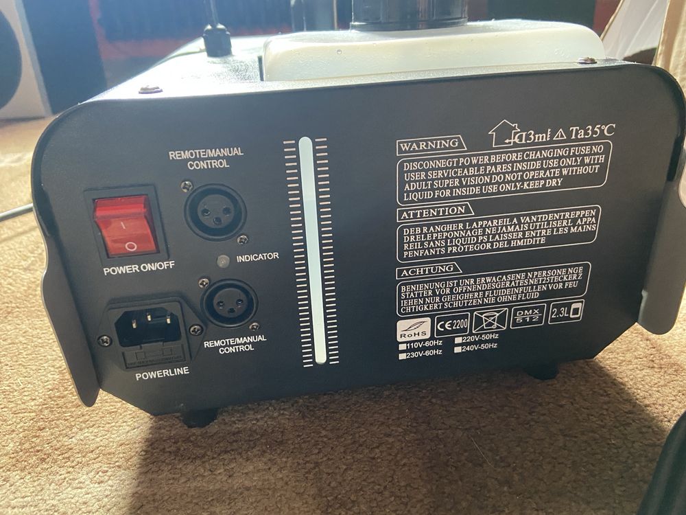 Maszyna do dymu 1200w