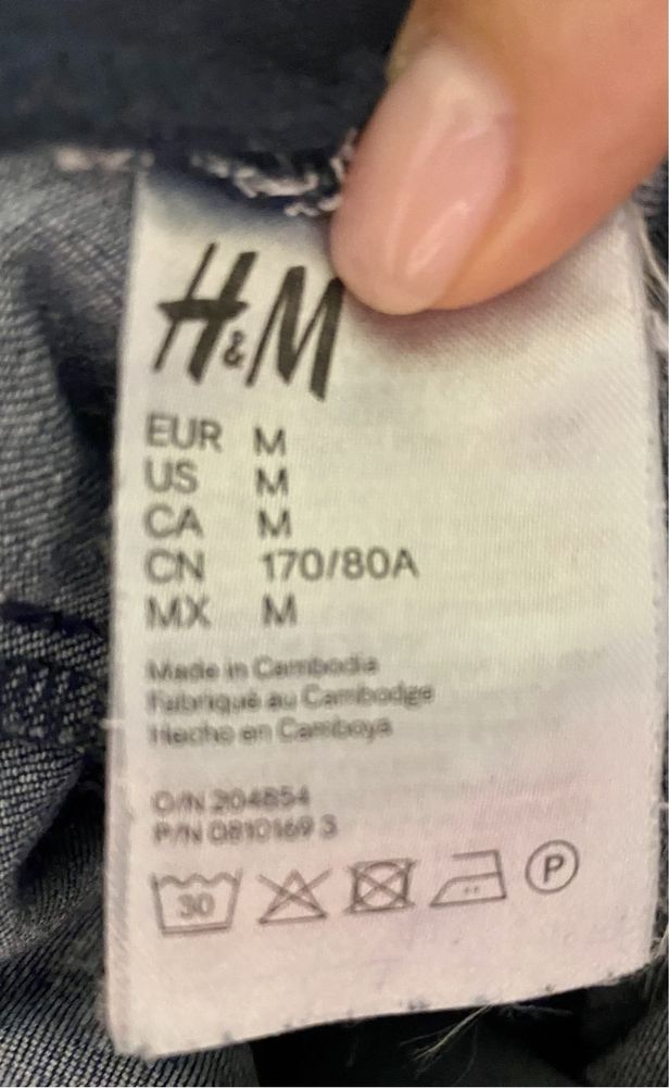Джинсы H&M для беременной, размер М